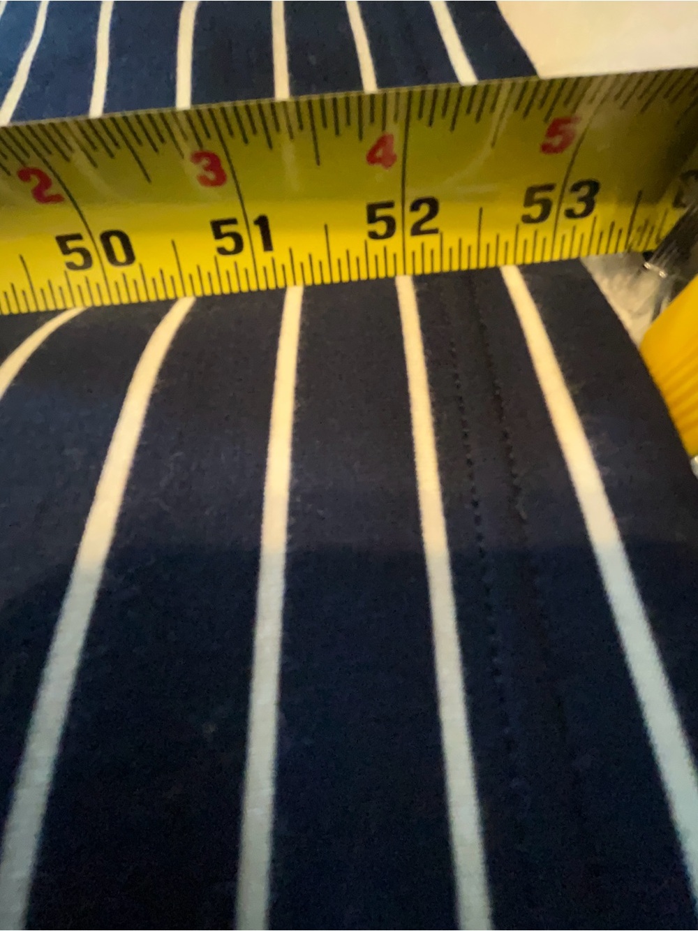 SPANX NWT 1X Air Essentials Navy and White Striped Sleeveless Maxi Dress - Picture 9 of 11